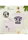 2/5 Yaş Minnie Mouse Baskılı Çocuk Takımı