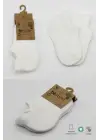 Omarı Kaymaz Tabanlı Basic Penye Çorap Seti Ekru