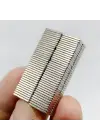 20 Adet 15x10x1.5 Mm Köşeli Neodyum Mıknatıs N35 Magnet Dayanıklı Nikel Kaplama