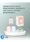 200 Ml Tavşan Kulaklı Ultrasonik Hava Nemlendirici Ve Gece Lambası