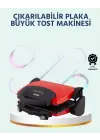 2000w Tost Ve Izgara Makinesi – Granite/teflon Plaka Seçenekli