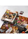 20052 Kittens in the Writer’s Office 500 Parça Puzzle