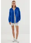 20153 Tek Cepli Oversize Keten Gömlek - C.Saks
