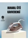 2200 Watt Buharlı Ütü Kahverengi Seramik Taban Şok Buharlı