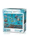 22024 Flying Above The City 1500 Parça Puzzle -KS Puzzle