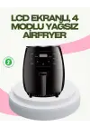 2400w Güçlü Airfryer 6l Yapışmaz Hazne Bulaşık Makinesi Uyumlu