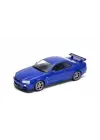 Omarı Görkemli 1:24 Ölçekli Nissan Skyline GT-R R34 Model Araba