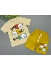 3/5 Yaş Ops No Ayıcık Baskılı Çocuk Takımı