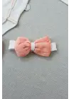 Şık Nakışlı Kruvaze Bandanalı Bebek Takımı