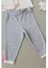 Şık Fırfır Detaylı Kız Bebek Takımı