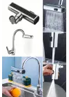 Omarı Evrensel Musluk Başlığı Şelale Musluk Adaptörü