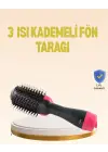 3 Isı Kademeli 1200w Saç Şekillendirme Fırçası.