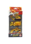 3lü İş Makinaları Road Seti - Die Cast - DS044 - İnşaat