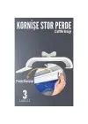 3 lü Kornişe Stor Perde Dönüştürücü – Perde Rayınızla Stor Perdeyi Buluşturmanın En Pratik Yolu