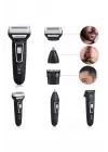 3lü Set Saç Sakal Kesme Traş Makinesi Burun Kılı Alma Tıraş Makinesi