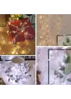 3 Metre Yaldızlı Gümüş LED Işık – Dekoratif Ortam ve Yılbaşı Aydınlatması