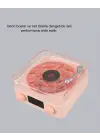 3-ü-1 Gece Işığı Bluetooth Hoparlör Ve Dijital Saat Vintage Plak Çalar Tasarımlı