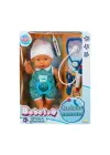 30111 Bebelou Doktor Zamanı Sesli Bebek Seti 35 cm -Sunman(Ürün oyuncaktır)