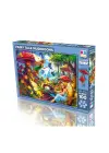 31502 FAIRY TALE MUSHROOMS 100 PARÇA PUZZLE