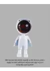360° Ayarlanabilir Başlıklı Astronot Gece Lambası
