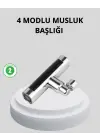 360° Dönebilen Musluk Başlığı 4 Fonksiyonlu Su Tasarruflu Ve Dayanıklı