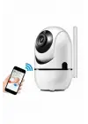 360° Full Hd Akıllı Kamera Hareket Sensörlü Wifi Kamera Çocuk Güvenlik Kamerası