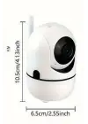 360° Full Hd Akıllı Kamera Hareket Sensörlü Wifi Kamera Çocuk Güvenlik Kamerası