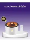 3d Alev Efektli Hava Nemlendirici – Uzaktan Kumandalı Ve 8 Saat Çalışma Süreli