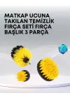 3’lü Matkap Ucu Temizlik Fırçası Seti Çok Amaçlı