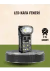 3’ü 1 Arada Led Far Şarj Edilebilir Sensörlü Manyetik 10 Saat Kullanım