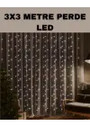 3x3 Led Şelale Perde Işık Kutlama Ve Dekor Aydınlatması