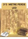 3x3 Metre Perde Led Işık – Parti Ve Bahçe Dekorasyonu