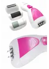 4 Başlıklı Bakım Cihazı Epilatör Tüy Alma Makinesi Topuk Törpüsü