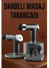 4 Başlıklı Darbeli Şarjlı Masaj Aleti Tabancası Kablosuz