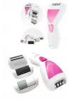 4 Başlıklı Lazer Öncesi Kısaltma Epilasyon Aleti Epilatör Çok Amaçlı