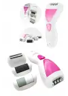 4 Başlıklı Lazer Öncesi Kısaltma Epilasyon Aleti Epilatör Çok Amaçlı