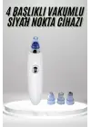 4 Başlıklı Pilli Vakumlu Siyah Nokta Temizleyici Akne Ve Sivilce Önleyici
