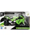 Omarı Yeşil Kawasaki ZX-10R Model Motor 1:12 Ölçekte