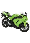 Omarı Yeşil Kawasaki ZX-10R Model Motor 1:12 Ölçekte