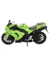 Omarı Yeşil Kawasaki ZX-10R Model Motor 1:12 Ölçekte