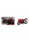 Omarı Kırmızı Honda CBR600R Model Motosiklet 1:12 Ölçekli