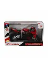 Omarı Kırmızı Honda CBR600R Model Motosiklet 1:12 Ölçekli