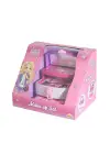 4279 3 Katmanlı Çantalı Makyaj Seti -Sunman