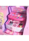 4279 3 Katmanlı Çantalı Makyaj Seti -Sunman