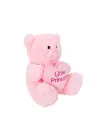 4763 Peluş Ayı Prens ve Prenses Kalpli Ayı 45 cm