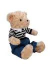 4807 Kıyafetli Peluş Ayı Teddy Bear 37 cm -Sunman