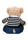 4807 Kıyafetli Peluş Ayı Teddy Bear 37 cm -Sunman