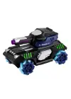 Omarı Sesli Işıklı Drift Tank - 4D Kumandalı Tank