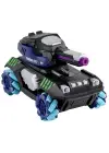 Omarı Sesli Işıklı Drift Tank - 4D Kumandalı Tank