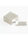 5 Adet 15x10x1.5 Mm Köşeli Neodyum Mıknatıs N35 Magnet Dayanıklı Nikel Kaplama